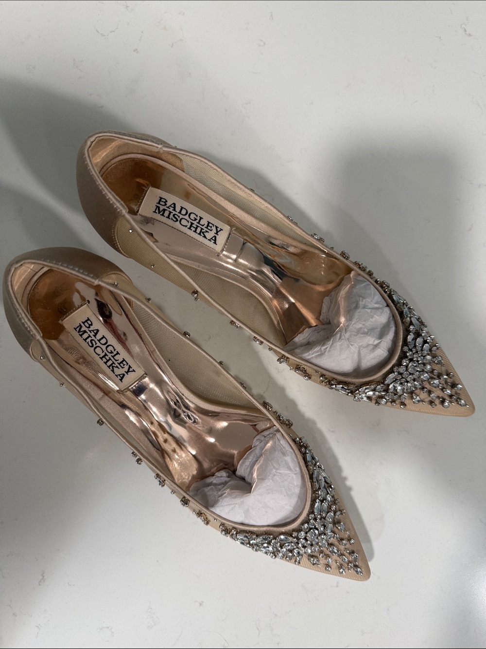Badgley Mischka Womens Onyx Pump